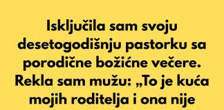 Isključila sam svoju desetogodišnju pastorku sa porodične božićne večere. Isključila sam svoju desetogodišnju pastorku sa porodične božićne večere. - featured image