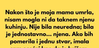 Nakon što je moja mama umrla, nisam mogla ni da taknem njenu kuhinju. Nakon što je moja mama umrla, nisam mogla ni da taknem njenu kuhinju. - featured image