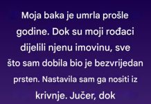 Bakin prsten koji je skrivao mnogo više nego što sam mogla da zamislim Bakin prsten koji je skrivao mnogo više nego što sam mogla da zamislim - featured image