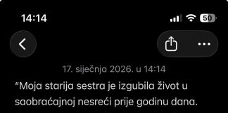 “Moja starija sestra je izgubila život u nesreći” “Moja starija sestra je izgubila život u nesreći” - featured image