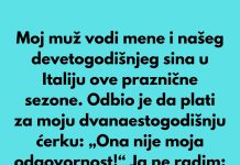 Moj muž je isključio moju ćerku iz našeg prazničnog putovanja. Moj muž je isključio moju ćerku iz našeg prazničnog putovanja. - featured image