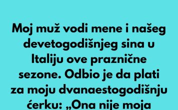 Moj muž je isključio moju ćerku iz našeg prazničnog putovanja. Moj muž je isključio moju ćerku iz našeg prazničnog putovanja. - featured image