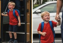 Dječak nije htio ići školskim autobusom. Majka je odlučila tajno pratiti vozilo – istina koju je otkrila slomila joj je srce. Dječak nije htio ići školskim autobusom. Majka je odlučila tajno pratiti vozilo – istina koju je otkrila slomila joj je srce. - featured image