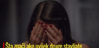Šta znači ako uvijek druge stavljate na prvo mjesto? Psiholog upozorava na 6 stvari Šta znači ako uvijek druge stavljate na prvo mjesto? Psiholog upozorava na 6 stvari - featured image