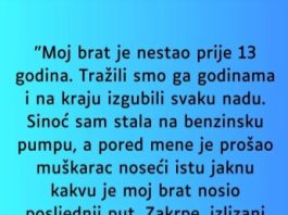 BRAT joj je NESTAO , a ONDA se desila JEZIVA SITUACIJA! BRAT joj je NESTAO , a ONDA se desila JEZIVA SITUACIJA! - featured image