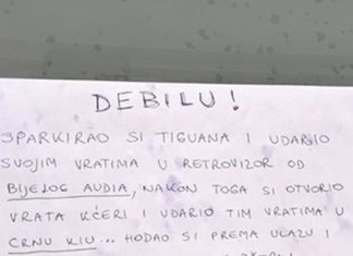 Zagrepčanin je ostavio poruku liku koji je oštetio tuđe aute, otkrio mu je što je primijetio Zagrepčanin je ostavio poruku liku koji je oštetio tuđe aute, otkrio mu je što je primijetio - featured image