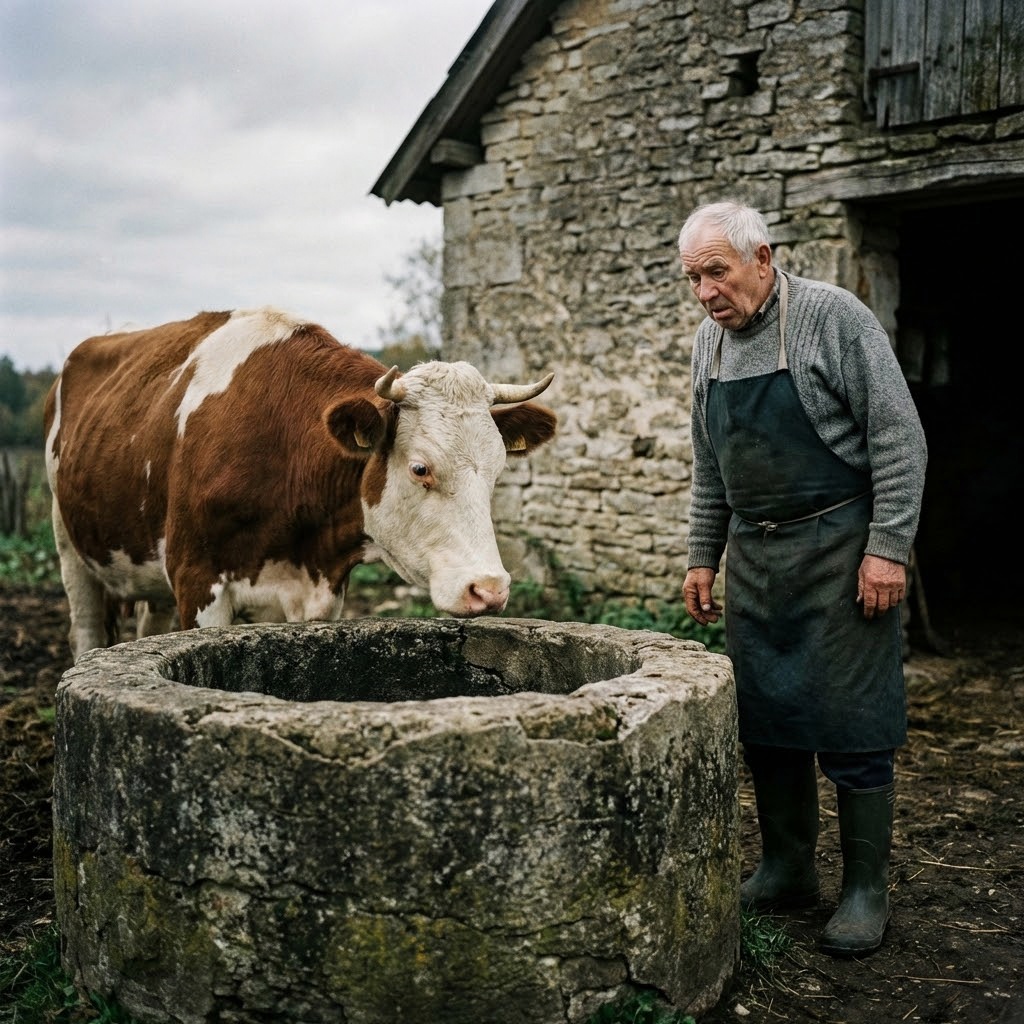 “Krava je svakodnevno gledala u bunar, a kada je djed odlučio pogledati, zbog onog što je ugledao on je zanijemio…” 😲😲😲 - featured image “Krava je svakodnevno gledala u bunar, a kada je djed odlučio pogledati, zbog onog što je ugledao on je zanijemio…” 😲😲😲 - featured image