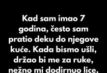 Kad sam imao 7 godina, često sam pratio deku… Kad sam imao 7 godina, često sam pratio deku… - featured image