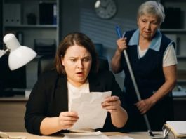 Zakasnila sam na poslu. Čistačica me čudno gledala, a zatim je tiho stavila na moj sto poruku: “Kada kreneš kući – spusti se po požarnoj stepenici!” Poslušala sam je i bila šokirana onim što sam tamo videla… 😲😲😲 Zakasnila sam na poslu. Čistačica me čudno gledala, a zatim je tiho stavila na moj sto poruku: “Kada kreneš kući – spusti se po požarnoj stepenici!” Poslušala sam je i bila šokirana onim što sam tamo videla… 😲😲😲 - featured image