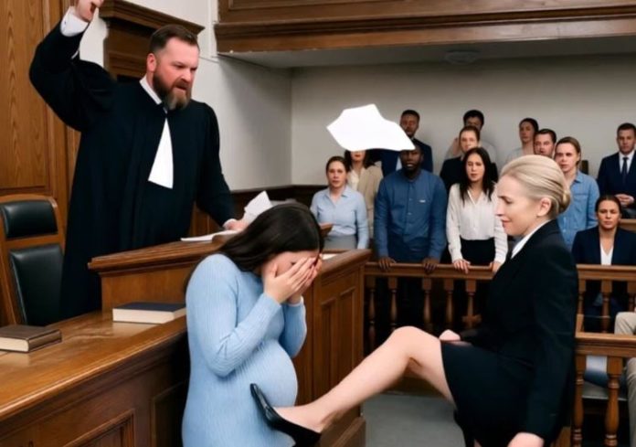 Šutnula me je u sudnici da “dokaže” da nisam trudna — Nije znala da je sudija moj otac - featured image Šutnula me je u sudnici da “dokaže” da nisam trudna — Nije znala da je sudija moj otac - featured image