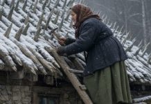 Starija žena je tokom celog leta i jeseni postavljala oštre drvene kolce na krov svoje kuće. Komšije su se smeškale — sve dok nije stigla zima. Starija žena je tokom celog leta i jeseni postavljala oštre drvene kolce na krov svoje kuće. Komšije su se smeškale — sve dok nije stigla zima. - featured image