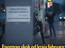 Veliki rast cijena goriva: Objavljeno koliko sada košta dizel u FBiH, poskupio i benzin Veliki rast cijena goriva: Objavljeno koliko sada košta dizel u FBiH, poskupio i benzin - featured image