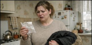 Nakon očeve sahrane, Larisa je došla u njegov stan. Čim je uzela njegovu jaknu u ruke, iz džepa je ispala poruka: „Kćeri, dođi sutra na moj grob u 16:00…“ Od onoga što je vidjela na groblju, ženi se kosa digla na glavi… 😲😲😲 Nakon očeve sahrane, Larisa je došla u njegov stan. Čim je uzela njegovu jaknu u ruke, iz džepa je ispala poruka: „Kćeri, dođi sutra na moj grob u 16:00…“ Od onoga što je vidjela na groblju, ženi se kosa digla na glavi… 😲😲😲 - featured image