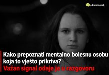 Kako prepoznati mentalno bolesnu osobu koja to vješto prikriva? Važan signal odaje je u razgovoru Kako prepoznati mentalno bolesnu osobu koja to vješto prikriva? Važan signal odaje je u razgovoru - featured image