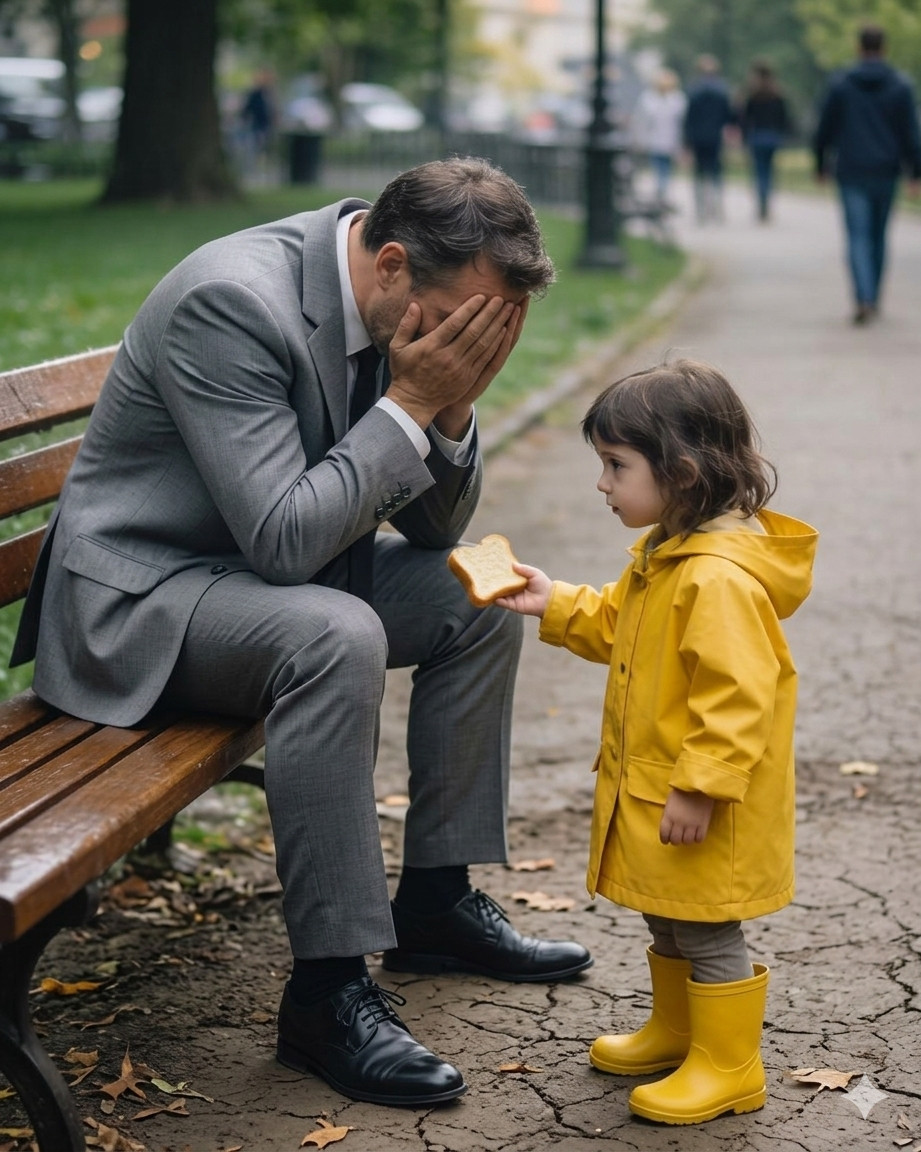 „DA LI I TI PLAČEŠ OD GLADI?“ pitala je prosjakinja milionera i pružila mu svoj poslednji komad hleba. Ono što se zatim dogodilo ostavilo je sve bez reči… - featured image „DA LI I TI PLAČEŠ OD GLADI?“ pitala je prosjakinja milionera i pružila mu svoj poslednji komad hleba. Ono što se zatim dogodilo ostavilo je sve bez reči… - featured image