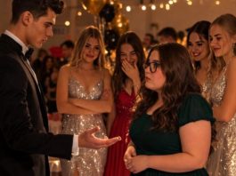 “Školski lijepi dečko pozvao je na spori ples svoju punu školski koleginicu, nadajući se da će se ismijati s njom, ali čim su izašli u centar plesnog podija, cijela sala je zanijemila u šoku zbog onoga što se dogodilo 😲😱 “Školski lijepi dečko pozvao je na spori ples svoju punu školski koleginicu, nadajući se da će se ismijati s njom, ali čim su izašli u centar plesnog podija, cijela sala je zanijemila u šoku zbog onoga što se dogodilo 😲😱 - featured image