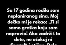 Dala sam svog dvomesečnog sina na usvajanje jer sam izabrala sopstvenu sreću. Dala sam svog dvomesečnog sina na usvajanje jer sam izabrala sopstvenu sreću. - featured image