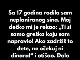 Dala sam svog dvomesečnog sina na usvajanje jer sam izabrala sopstvenu sreću. Dala sam svog dvomesečnog sina na usvajanje jer sam izabrala sopstvenu sreću. - featured image