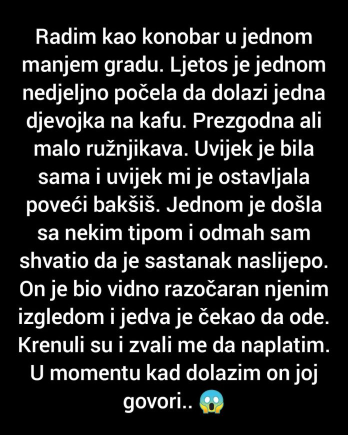 “Radim kao konobar u jednom manjem gradu…” - featured image “Radim kao konobar u jednom manjem gradu…” - featured image