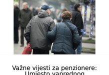 Važne vijesti za penzionere: Umjesto vanrednog povećanja, 0D SADA M0GUĆA 13. penzija Važne vijesti za penzionere: Umjesto vanrednog povećanja, 0D SADA M0GUĆA 13. penzija - featured image