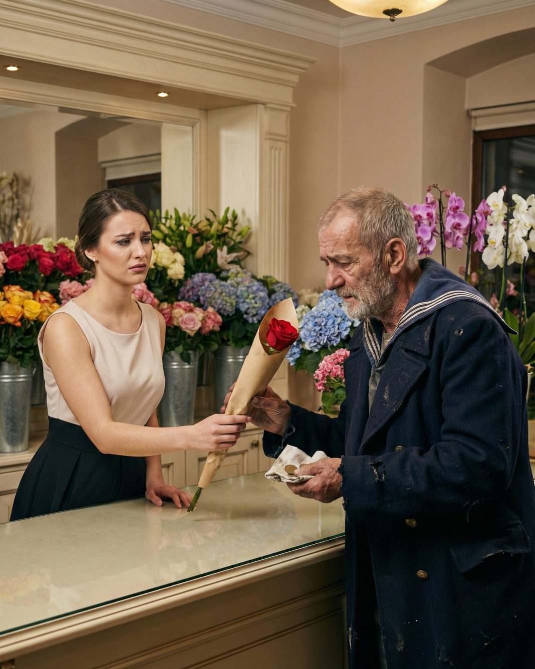 Tajna jedne ruže: Cvećarka se smejala prosjaku, a onda otkrila istinu na groblju - featured image