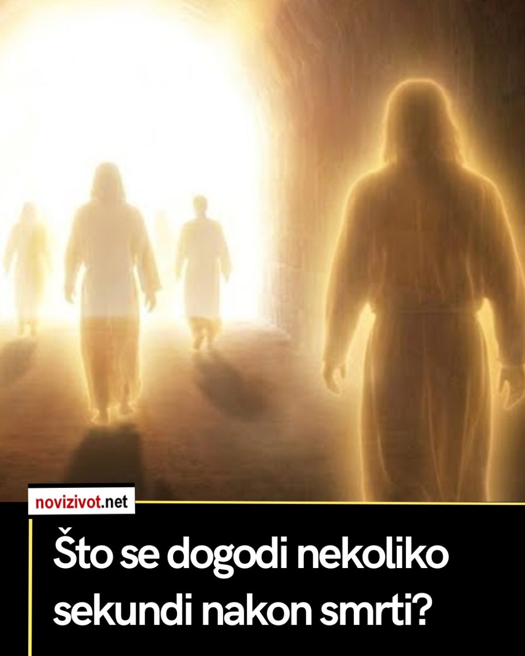 Evo što se dogodi nekoliko sekundi nakon smrti - featured image
