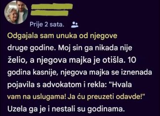 Odvela je mog unuka iako sam ga ja odgajila — godinama kasnije vratio se kao potpuno drugačija osoba… Odvela je mog unuka iako sam ga ja odgajila — godinama kasnije vratio se kao potpuno drugačija osoba… - featured image
