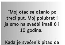 “Moj otac se oženio po treći put…” “Moj otac se oženio po treći put…” - featured image
