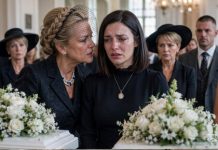 Na sahrani mojih blizanaca, dok su njihovi mali kovčezi ležali preda mnom, moja svekrva se nagnula bliže i siktala: „Bog ih je uzeo jer je znao kakva si majka.“ Na sahrani mojih blizanaca, dok su njihovi mali kovčezi ležali preda mnom, moja svekrva se nagnula bliže i siktala: „Bog ih je uzeo jer je znao kakva si majka.“ - featured image